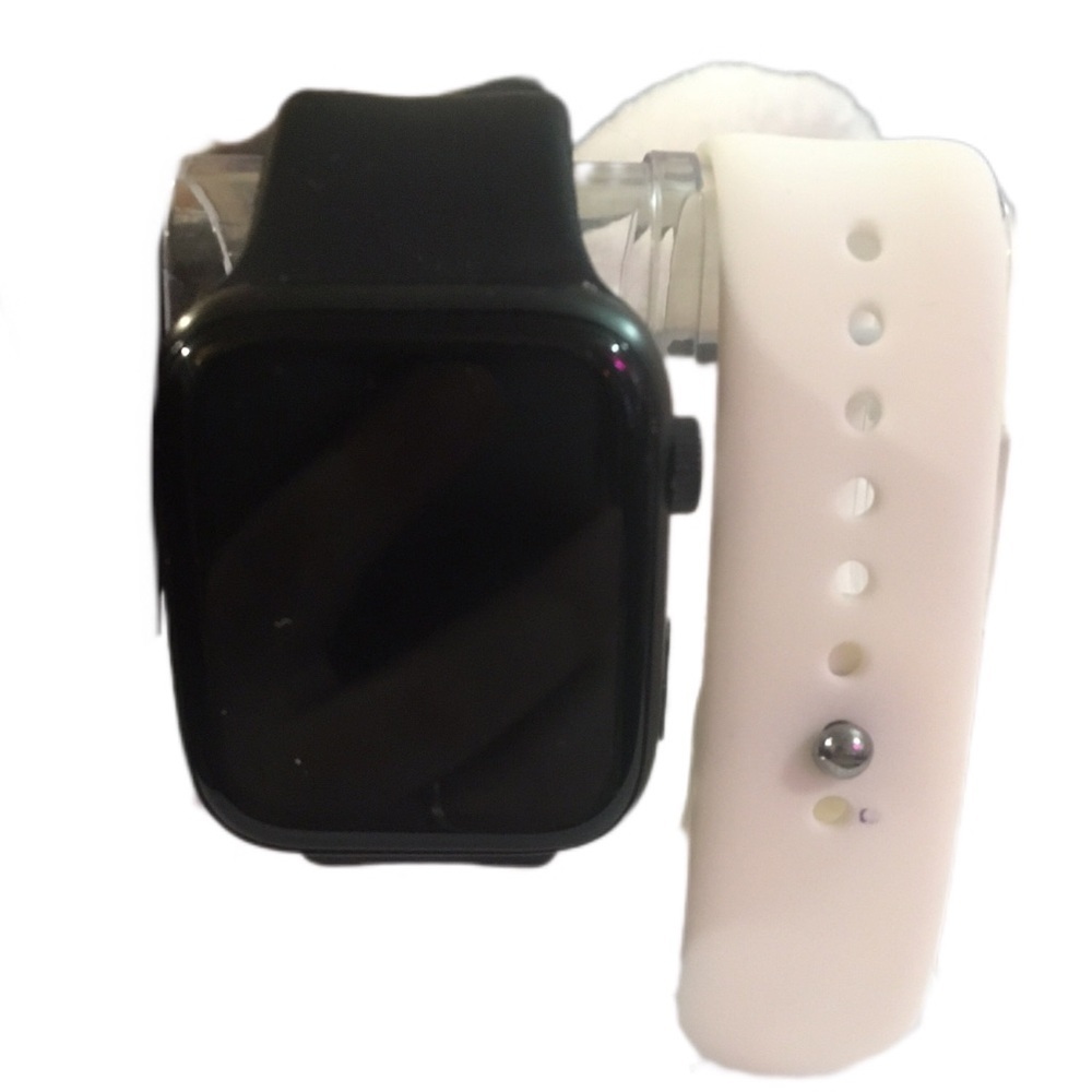 Elegant Black and White Women's Smartwatch